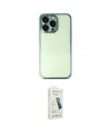 ieg™ iPhone 14 Pro Max Kılıf Vadi Minimal - Şeffaf Pasifik Cam Ekran Koruyucu