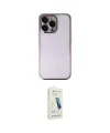 ieg™ iPhone 14 Pro Max Kılıf Vadi Minimal - Şeffaf Pasifik Cam Ekran Koruyucu