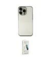 ieg™ iPhone 14 Pro Max Kılıf Vadi Minimal - Şeffaf Pasifik Cam Ekran Koruyucu