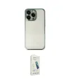 ieg™ iPhone 14 Pro Max Kılıf Vadi Minimal - Şeffaf Pasifik Cam Ekran Koruyucu