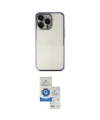 ieg™ iPhone 14 Pro Max Kılıf Vadi Minimal - Şeffaf Royal Nano Ekran Koruyucu