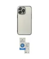 ieg™ iPhone 14 Pro Max Kılıf Vadi Minimal - Şeffaf Royal Nano Ekran Koruyucu
