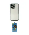 ieg™ iPhone 14 Pro Max Kılıf Vadi Minimal - Siyah 18D Cam Ekran Koruyucu