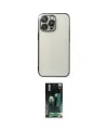 ieg™ iPhone 14 Pro Max Kılıf Vadi Minimal - Siyah 360 Mat Full Body Arka Koruyucu