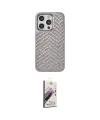 ieg™ iPhone 14 Pro Max Kılıf Vadi Özel Seri - Siyah Bilvis 3D Mat Cam Ekran Koruyucu
