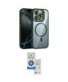 ieg™ iPhone 14 Pro Max Kılıf Yadigar Asil Koleksiyonu - Şeffaf Royal Nano Ekran Koruyucu