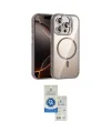 ieg™ iPhone 14 Pro Max Kılıf Yadigar Asil Koleksiyonu - Şeffaf Royal Nano Ekran Koruyucu