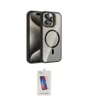 ieg™ iPhone 14 Pro Max Kılıf Yadigar Asil Koleksiyonu - Siyah Joko 5D Cam