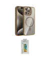 ieg™ iPhone 14 Pro Max Kılıf Yadigar Asil Koleksiyonu - Siyah Polymer Nano Ekran Koruyucu