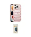 ieg™ iPhone 14 Pro Max Kılıf Yadigar Doku Özel Seri - Siyah 6D Mat Seramik Hayalet Nano Ekran Koruyucu