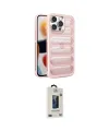 ieg™ iPhone 14 Pro Max Kılıf Yadigar Doku Özel Seri - Siyah Bilvis Hayalet Cam Ekran Koruyucu