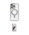 ieg™ iPhone 14 Pro Max Kılıf Yadigar Klasik Özel Seri - Siyah Bilvis 3D Mat Cam Ekran Koruyucu