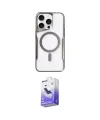 ieg™ iPhone 14 Pro Max Kılıf Yadigar Klasik Özel Seri - Siyah Bilvis 5in1 5D Magic Hayalet Cam Ekran Koruyucu