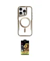 ieg™ iPhone 14 Pro Max Kılıf Yadigar Klasik Özel Seri - Siyah Buffer Cam Ekran Koruyucu