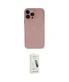 ieg™ iPhone 14 Pro Max Kılıf Yadigar Yansıma Serisi - Şeffaf Pasifik Cam Ekran Koruyucu