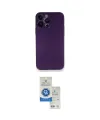 ieg™ iPhone 14 Pro Max Kılıf Yadigar Yansıma Serisi - Şeffaf Royal Nano Ekran Koruyucu