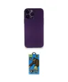 ieg™ iPhone 14 Pro Max Kılıf Yadigar Yansıma Serisi - Siyah 18D Cam Ekran Koruyucu