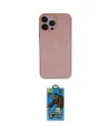 ieg™ iPhone 14 Pro Max Kılıf Yadigar Yansıma Serisi - Siyah 18D Cam Ekran Koruyucu