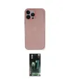 ieg™ iPhone 14 Pro Max Kılıf Yadigar Yansıma Serisi - Siyah 360 Mat Full Body Arka Koruyucu