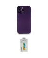 ieg™ iPhone 14 Pro Max Kılıf Yadigar Yansıma Serisi - Siyah Polymer Nano Ekran Koruyucu