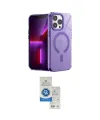 ieg™ iPhone 14 Pro Max Kılıf Yankı Çizgi - Şeffaf Royal Nano Ekran Koruyucu