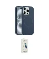 ieg™ iPhone 14 Pro Max Kılıf Yankı Form Serisi - Şeffaf Pasifik Cam Ekran Koruyucu