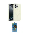 ieg™ iPhone 14 Pro Max Kılıf Yankı Form Serisi - Siyah 18D Cam Ekran Koruyucu