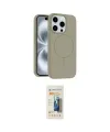 ieg™ iPhone 14 Pro Max Kılıf Yankı Form Serisi - Siyah 6D Mat Seramik Hayalet Nano Ekran Koruyucu