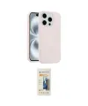 ieg™ iPhone 14 Pro Max Kılıf Yankı Form Serisi - Siyah 6D Mat Seramik Hayalet Nano Ekran Koruyucu