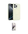 ieg™ iPhone 14 Pro Max Kılıf Yankı Form Serisi - Siyah Bilvis 3D Mat Cam Ekran Koruyucu