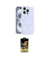 ieg™ iPhone 14 Pro Max Kılıf Yankı Form Serisi - Siyah Buffer Cam Ekran Koruyucu
