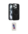 ieg™ iPhone 14 Pro Max Kılıf Yankı Form Serisi - Siyah Joko 5D Cam