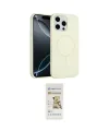 ieg™ iPhone 14 Pro Max Kılıf Yankı Form Serisi - Siyah Mat Seramik Nano Ekran Koruyucu