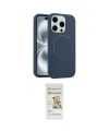 ieg™ iPhone 14 Pro Max Kılıf Yankı Form Serisi - Siyah Mat Seramik Nano Ekran Koruyucu