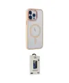 ieg™ iPhone 14 Pro Max Kılıf Yankı Işık Özel Seri - Siyah Bilvis Hayalet Cam Ekran Koruyucu