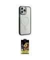ieg™ iPhone 14 Pro Max Kılıf Yankı Işık Özel Seri - Siyah Buffer Cam Ekran Koruyucu