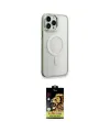 ieg™ iPhone 14 Pro Max Kılıf Yankı Işık Özel Seri - Siyah Buffer Cam Ekran Koruyucu