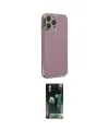 ieg™ iPhone 14 Pro Max Kılıf Yankı Serisi - Şeffaf 360 Full Body Arka Koruyucu