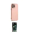 ieg™ iPhone 14 Pro Max Kılıf Yankı Serisi - Şeffaf 360 Full Body Arka Koruyucu
