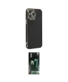 ieg™ iPhone 14 Pro Max Kılıf Yankı Serisi - Şeffaf 360 Full Body Arka Koruyucu