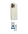ieg™ iPhone 14 Pro Max Kılıf Yankı Serisi - Şeffaf Royal Nano Ekran Koruyucu