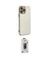 ieg™ iPhone 14 Pro Max Kılıf Yankı Serisi - Siyah Bilvis Hayalet Cam Ekran Koruyucu