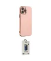 ieg™ iPhone 14 Pro Max Kılıf Yankı Serisi - Siyah Bilvis Hayalet Cam Ekran Koruyucu