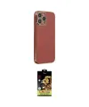 ieg™ iPhone 14 Pro Max Kılıf Yankı Serisi - Siyah Buffer Cam Ekran Koruyucu