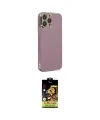 ieg™ iPhone 14 Pro Max Kılıf Yankı Serisi - Siyah Buffer Cam Ekran Koruyucu