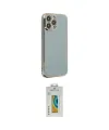 ieg™ iPhone 14 Pro Max Kılıf Yankı Serisi - Siyah Polymer Nano Ekran Koruyucu