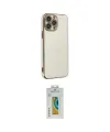 ieg™ iPhone 14 Pro Max Kılıf Yankı Serisi - Siyah Polymer Nano Ekran Koruyucu