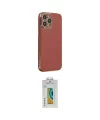 ieg™ iPhone 14 Pro Max Kılıf Yankı Serisi - Siyah Polymer Nano Ekran Koruyucu