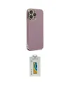 ieg™ iPhone 14 Pro Max Kılıf Yankı Serisi - Siyah Polymer Nano Ekran Koruyucu