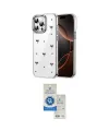 ieg™ iPhone 14 Pro Max Kılıf Yörünge Form - Şeffaf Royal Nano Ekran Koruyucu